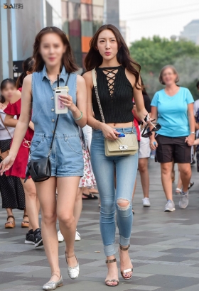 夏天搭配细跟鞋[<font color=red>12P</font>]