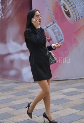 搭配上细跟鞋显得更有气质[<font color=red>13P</font>]